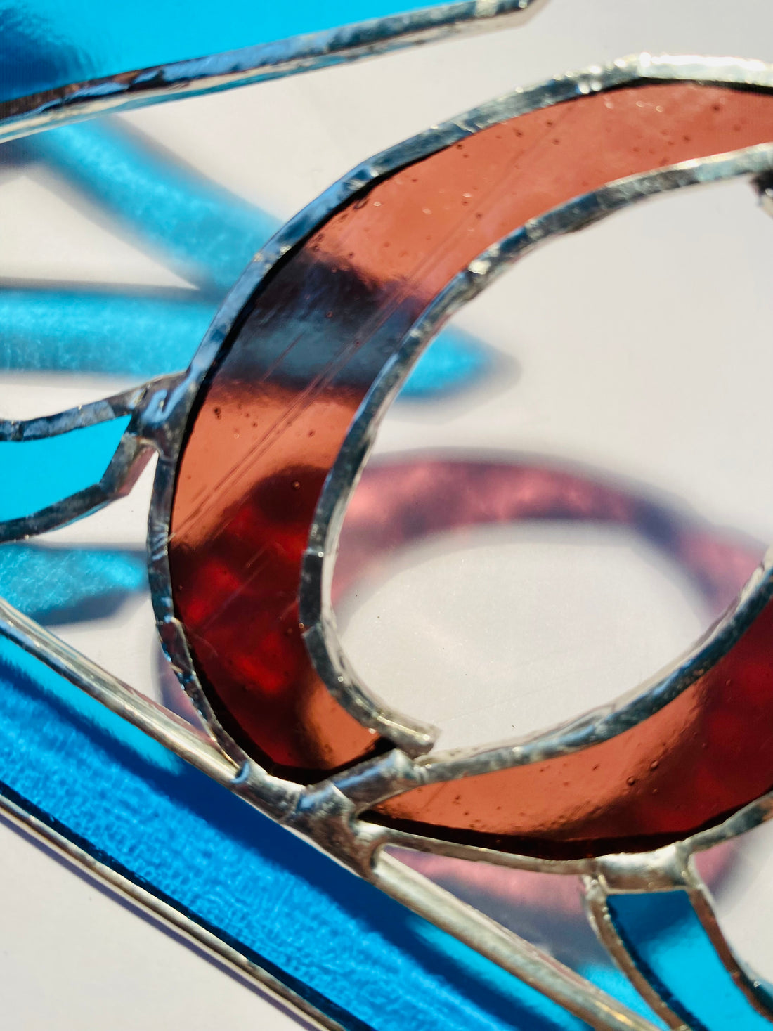 Custom Name Art in Glass