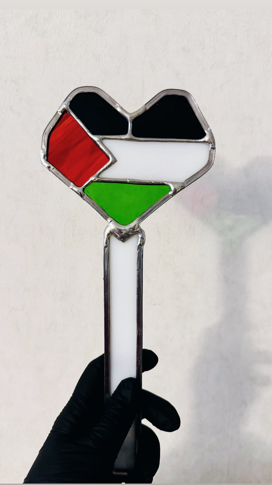 Palestine Flag - Plant Stake – Heart shape 🇵🇸