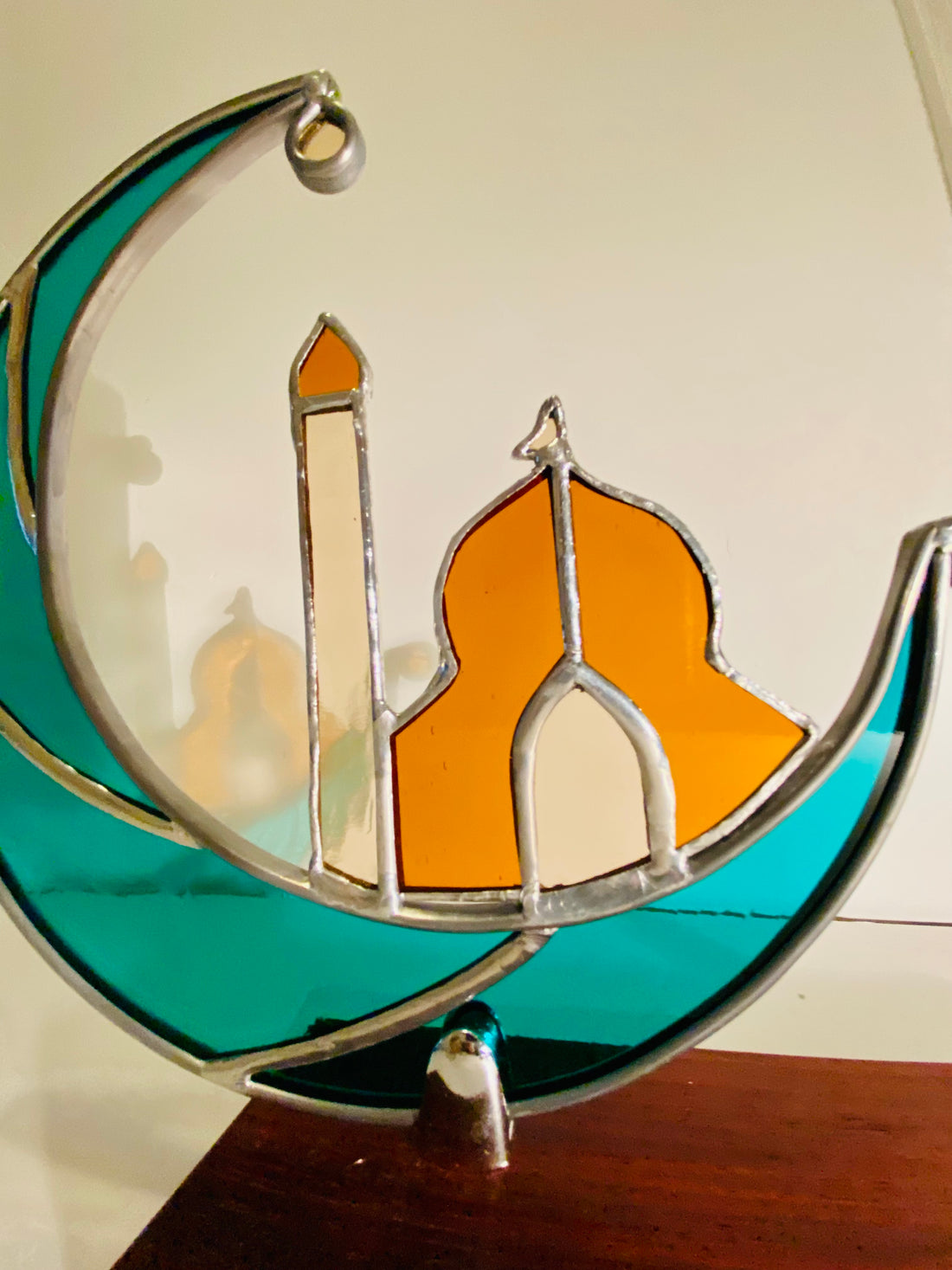 Large Moon With A Star Or A Mosque